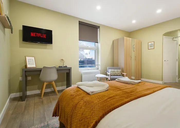 1-bedroom On Linthorpe Road, With Free Wifi, Free Private Parking, Smart Tv & Self-catering Kitchen Appartement